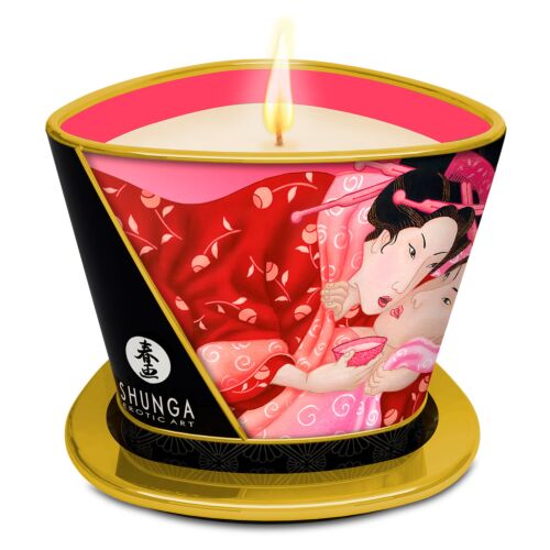 Candela da massaggio Shunga Cherry Blossom 170 ml