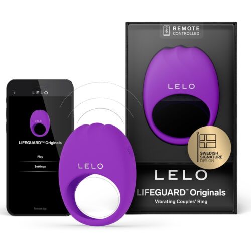Anello vibrante LELO Originals LIFEGUARD con 8 modalità