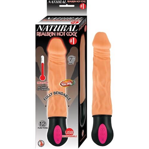 Dildo Nasstoys Realistic Warming 7 pollici riscaldabile
