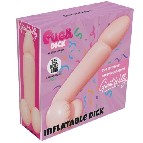 Bambola Gonfiabile HIDDEN DESIRE Pene Gigante di 145 cm