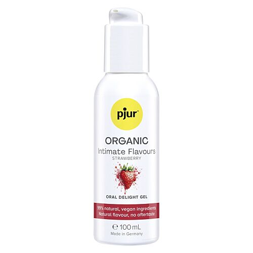 Gel intimo Pjur ORGANIC Intimate Flavours Strawberry