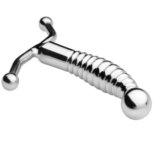 Massaggiatore Prostatico Metal Hard in Acciaio per Stimolazione Intensa