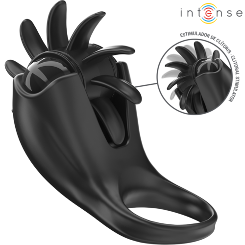 Anello vibrante INTENSE MABEL con stimolatore clitorideo