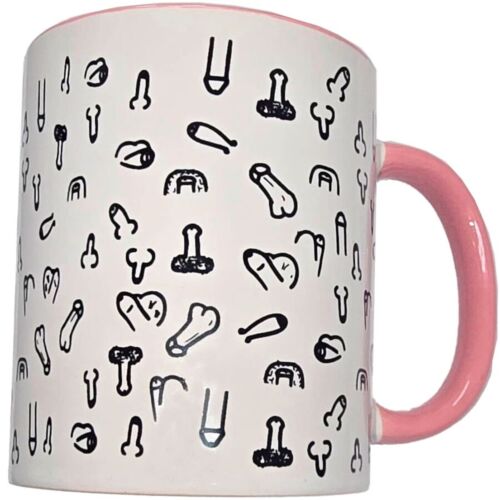 Tazza 370 ml DIABLO PICANTE con disegni erotici