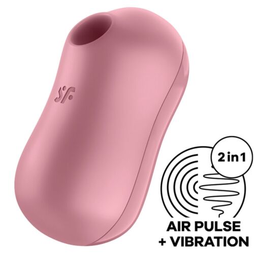 Succionatore Satisfyer Cotton Candy con vibrazione intensa