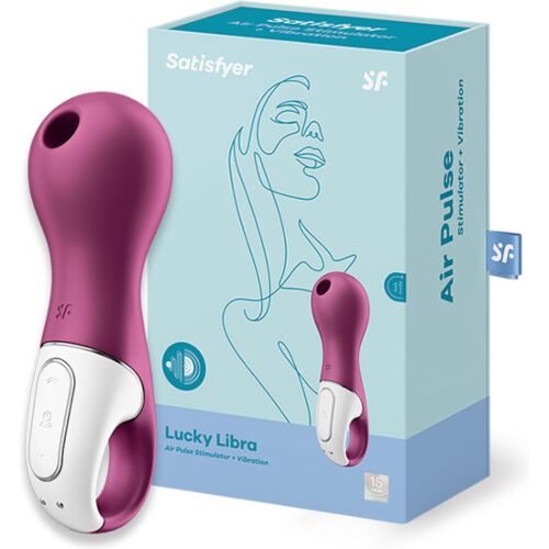 Vibratore SATISFYER LUCKY LIBRA con stimolazione clitoridea