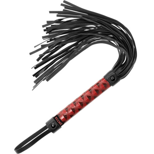 Frusta BDSM BEGME Red Edition | Alta qualità in cuoio vegano