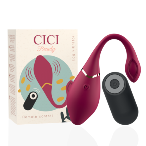 Uovo Vibratore CICI BEAUTY Telecomandato Ergonomico