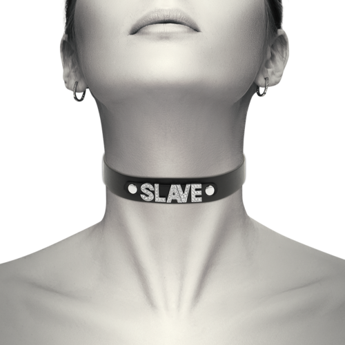Collare Bondage COQUETTE ACCESSORIES Choker in pelle vegana
