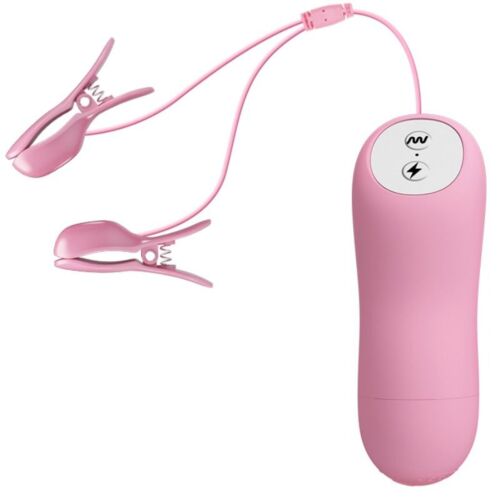 Pinze Vibranti BAILE Romantic Wave con Elettrostimolazione