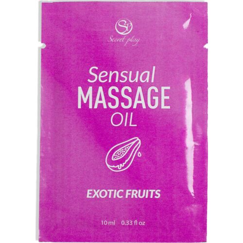 Olio da Massaggio SECRETPLAY Monodose Frutti Esotici 10ml