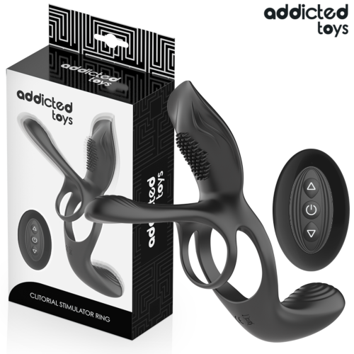 Anello Vibrante Addicted Toys con Stimolatore Clitorideo