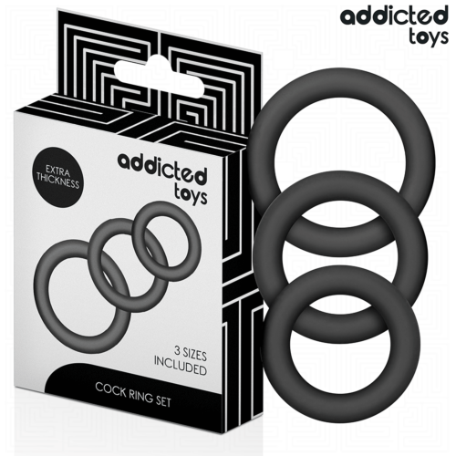 Set Anelli Silicone Addicted Toys | Stimolazione e Comfort