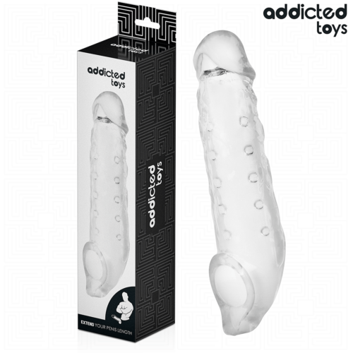 Guaina Addicted Toys Estensione Pene Dimensione S 23 cm