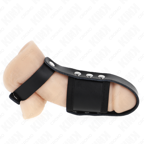 Anello pene KINK RING POWER con guinzagli regolabili
