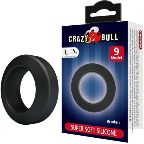 Anello senza vibrazione Crazy Bull Modello 9 per controllo e piacere