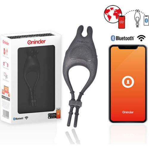 Anello Vibratore ONINDER PAMPA con Stimolatore Clitorideo