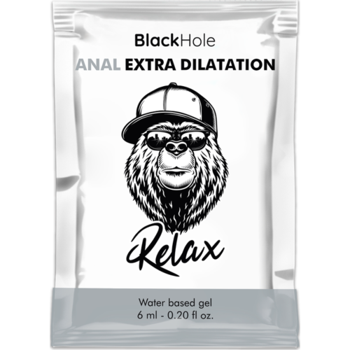 Gel Lubrificante Anal Black Hole 6 ml | Dilatatore Efficace