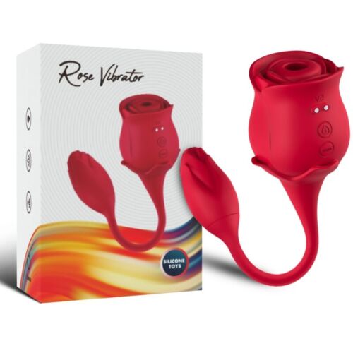 Succhiatore e Vibratore ARMONY - Rose con 10 Modi