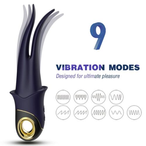 Vibratore ARMONY Shadow con doppia stimolazione