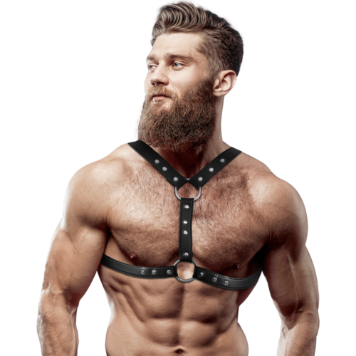 Imbracatura hombre FETISH SUBMISSIVE ATTITUDE con doble sujeción