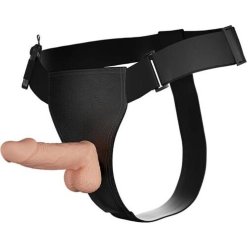 Arnesi con vibratore Baile Harness 19.4 cm naturale