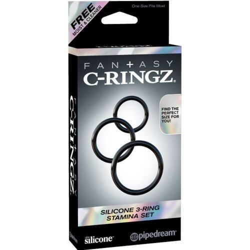 Anelli per pene Fantasy C-Ringz Set Stamina per erezioni dure