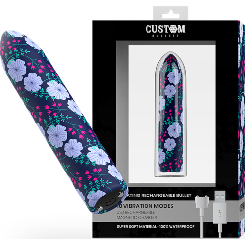 Vibratore Custom Bullets Spring con 10 intensità di vibrazione