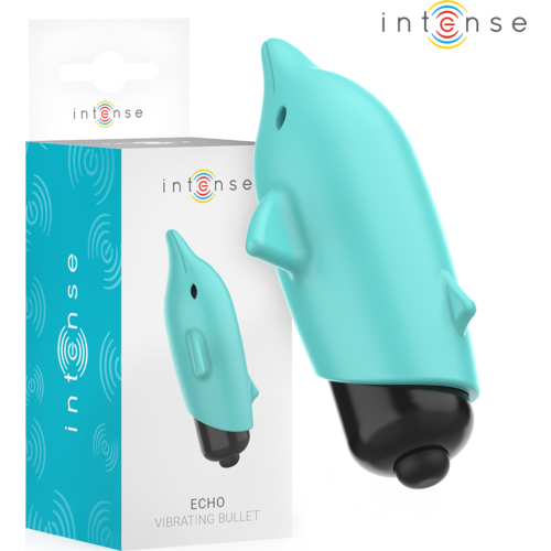 Stimolatore INTENSE ECHO Delfino Blu - Vibrazioni Potenti