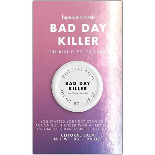 Balsamo clitorideo BIJOUX Bad Day Killer effetto calore
