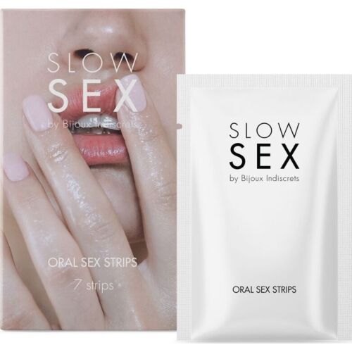 Strisce di Sesso Orale BIJOUX SLOW SEX con Aroma di Coco