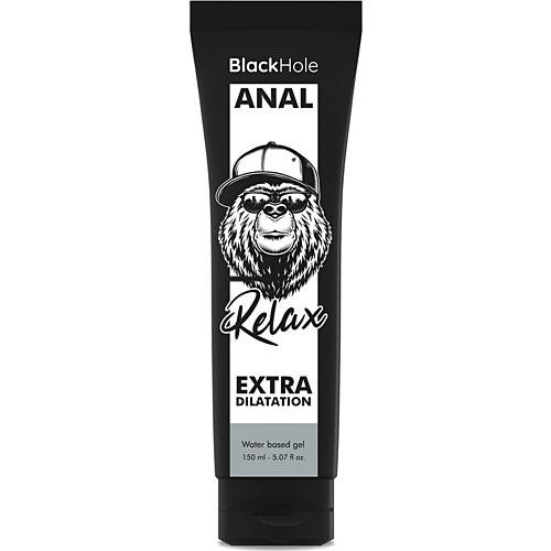 Lubrificante Anal Black Hole 150 ml con Effetto Rilassante