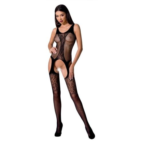 Bodystocking Passion Woman BS072 con apertura sul cavallo