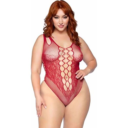 Body Leg Avenue 81641X senza cuciture per taglie forti