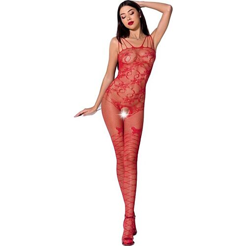 Bodystocking Passion Woman BS076 con apertura sul cavallo