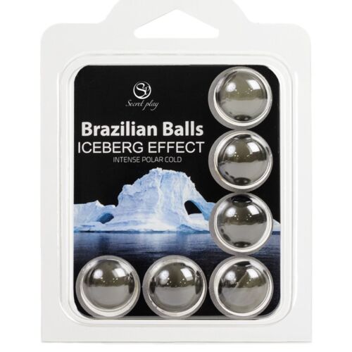 Palline Brazilian Balls SECRETPLAY effetto iceberg (Set da 6)
