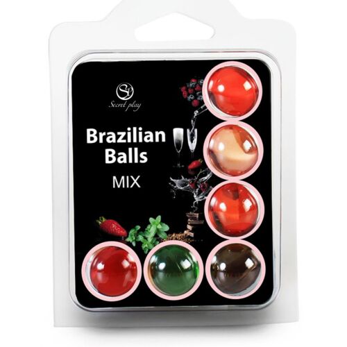 Palline Brazilian Balls SECRETPLAY con Lubrificante Aromatizzato