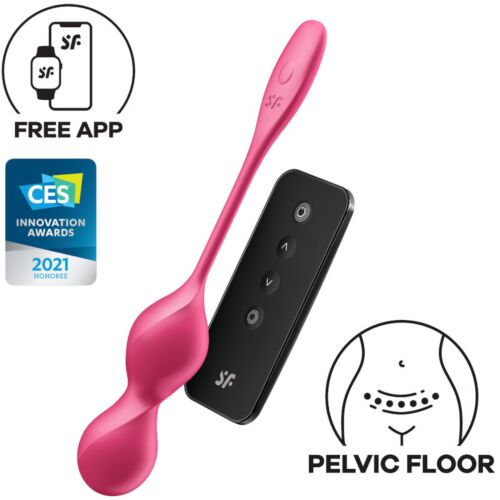 Bolas Kegel Satisfyer Love Birds 2 con App e Vibrazioni