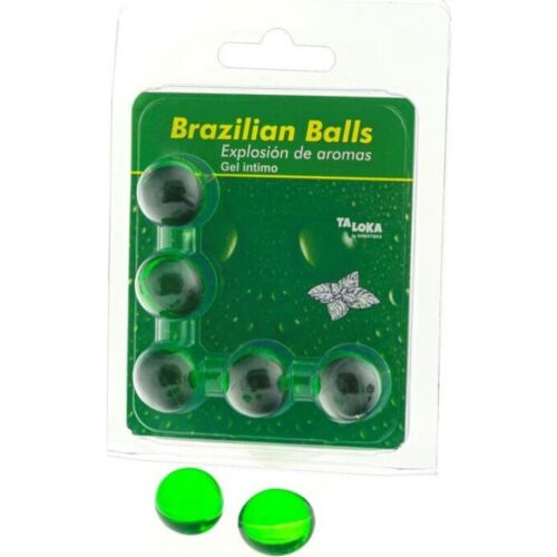 Bolas Brazilian Balls Taloka con aroma di menta