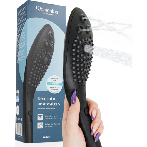 Soffione doccia stimolante Womanizer Wave 2-in-1