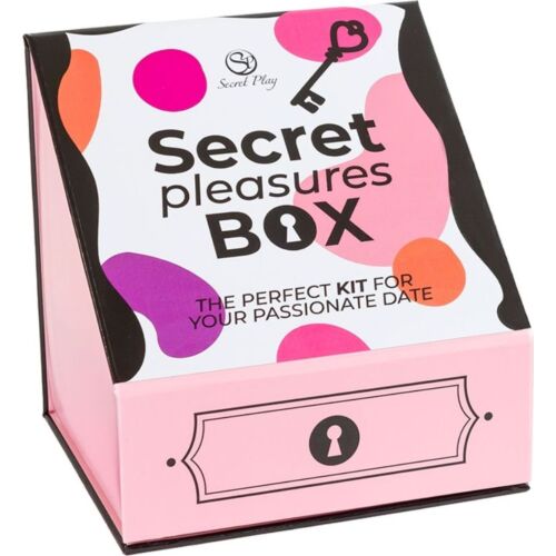 Giochi di coppia SecretPlay - Box di Piaceri con Dadi e Vibratore