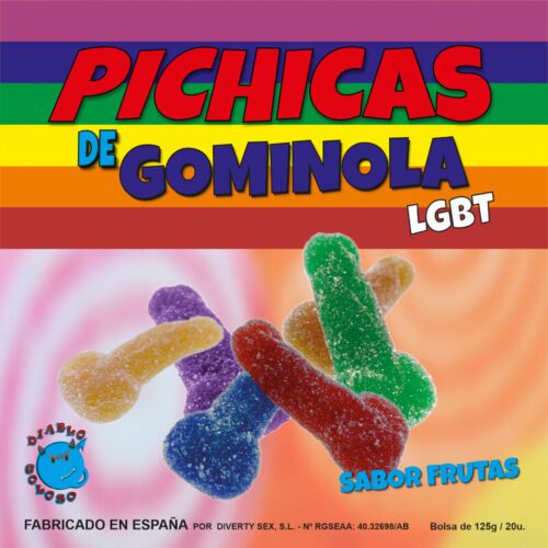 Golosine PRIDE - Caramelle masticabili a forma di pene