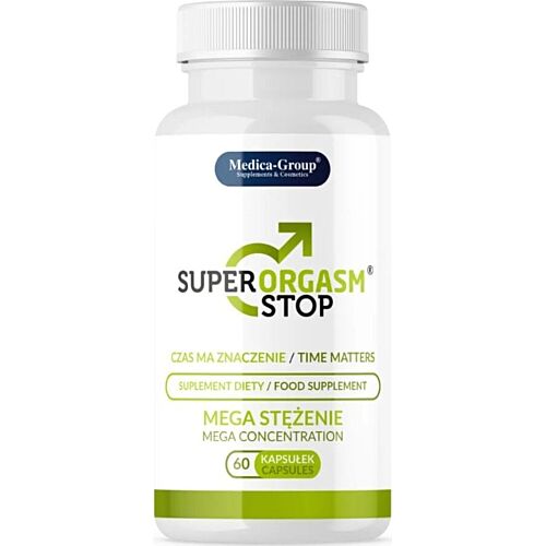 Cápsulas Naturali MEDICA GROUP Super Orgasm Stop per Eiaculazione Controllata