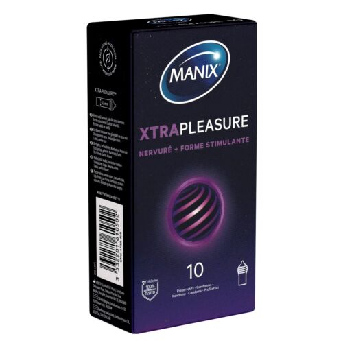 Preservativo Manix Xtra Pleasure 10pz con superficie stimolante