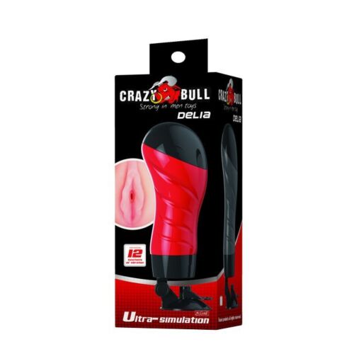 Masturbatore Crazy Bull Flora con base di suzione
