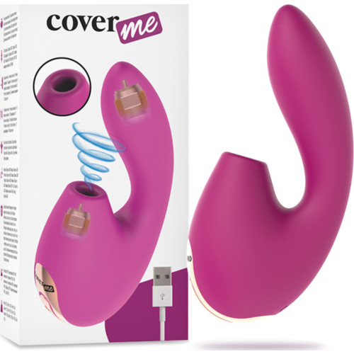 Succionatore clitorideo COVERME G-Spot Rush con vibrazioni