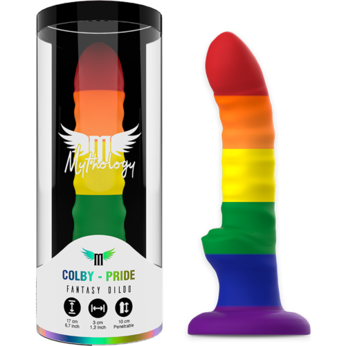 Dildo Mythology Colby Pride - Design e flessibilità
