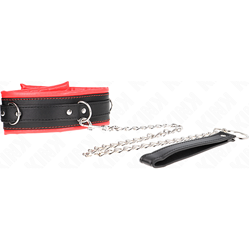 Collare KINK 65 cm con guinzaglio regolabile