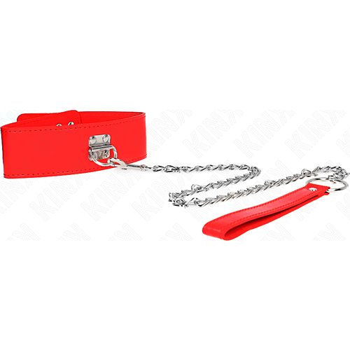 Collare KINK con guinzaglio regolabile