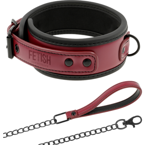 Collana Bondage Fetish Submissive Dark Room con catena